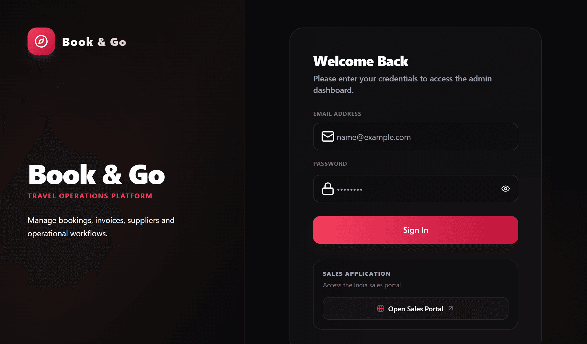 Book & Go World - Operations System & Travel Package Platform