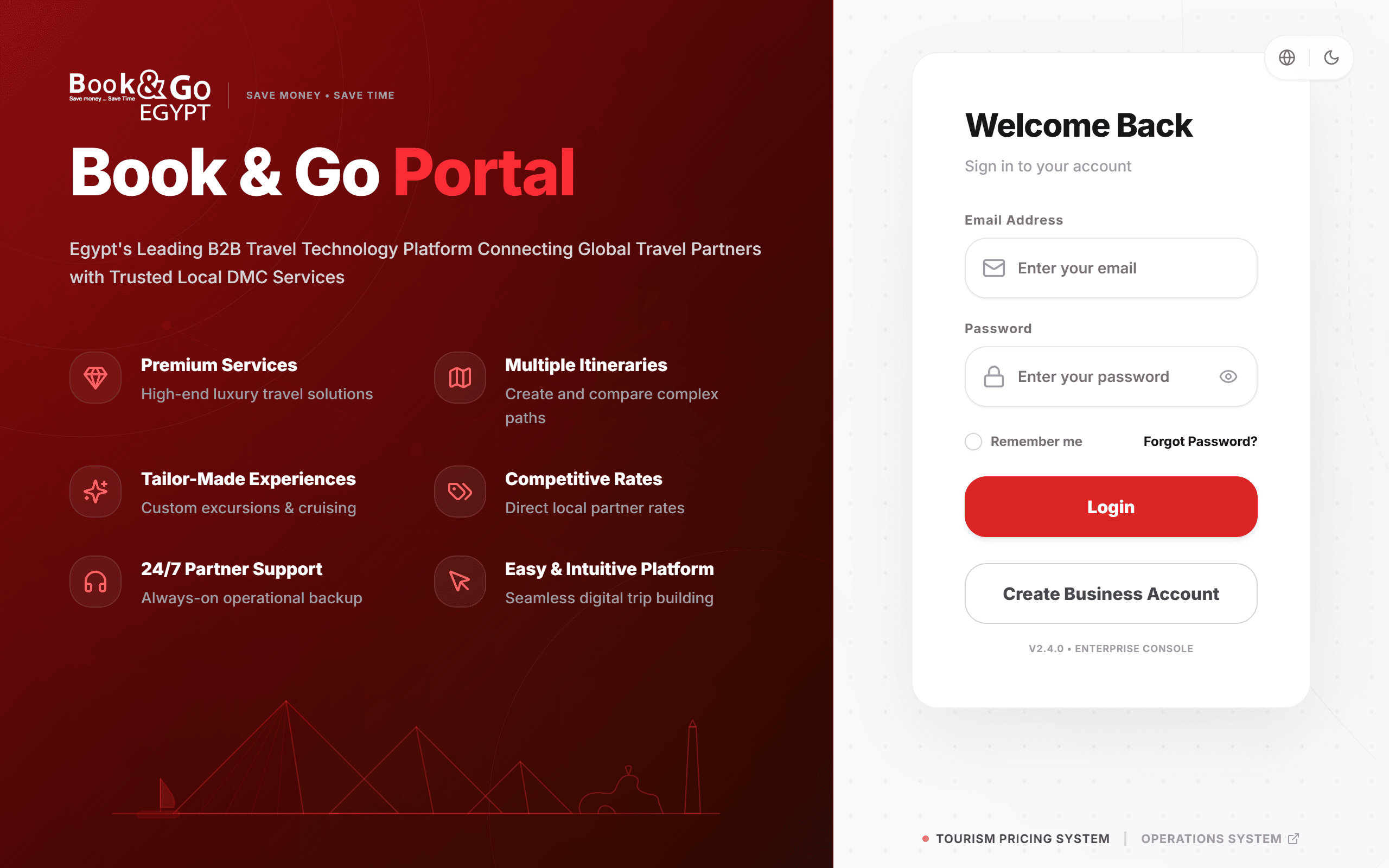 Book & Go Portal - Travel Agency Operations & Invoicing Engine